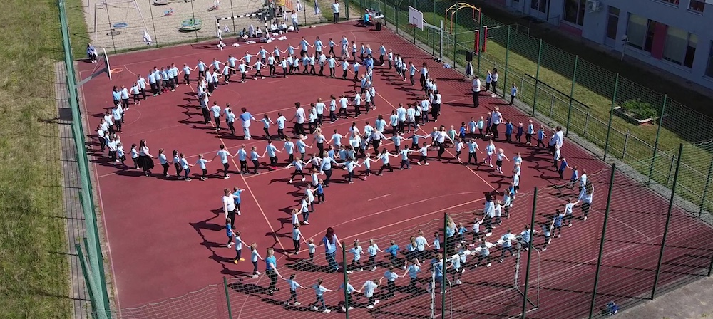 KLANZA - To był taneczny dzień w Przylepie (film z drona)