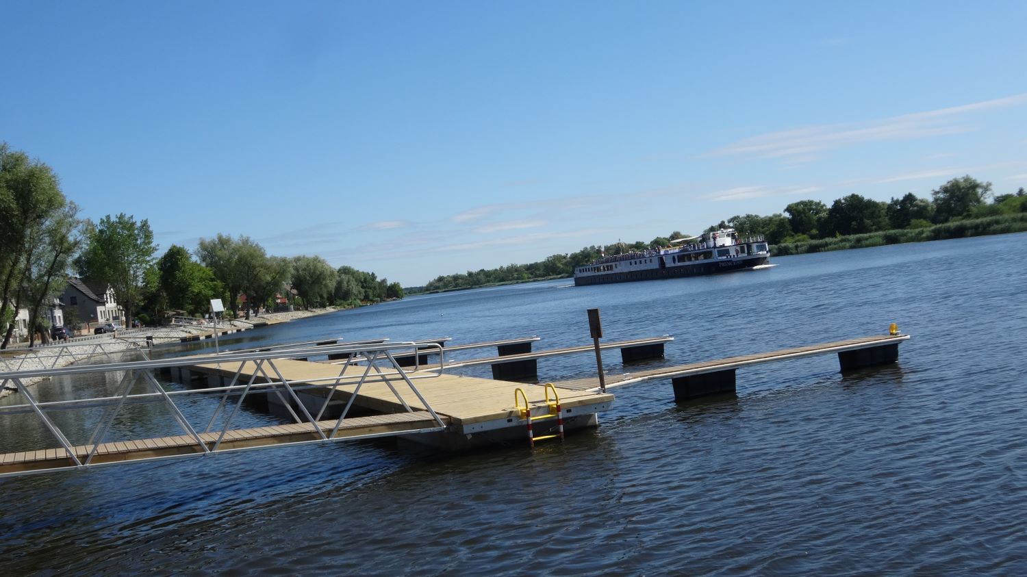 Czy tramwaj wodny mógłby cumować w Siadle Dolnym?