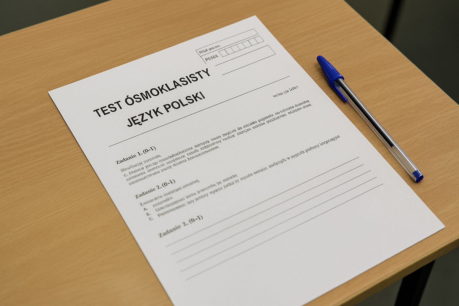 Wysokie wyniki naszych ósmoklasistów. Lepiej niż w kraju, województwie i powiecie