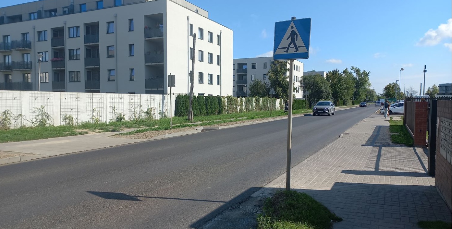 Ulica Do Rajkowa: przejście dla pieszych zostanie przeniesione