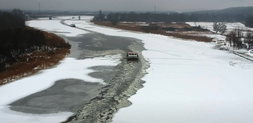 Lodołamacze ruszają na Odrę