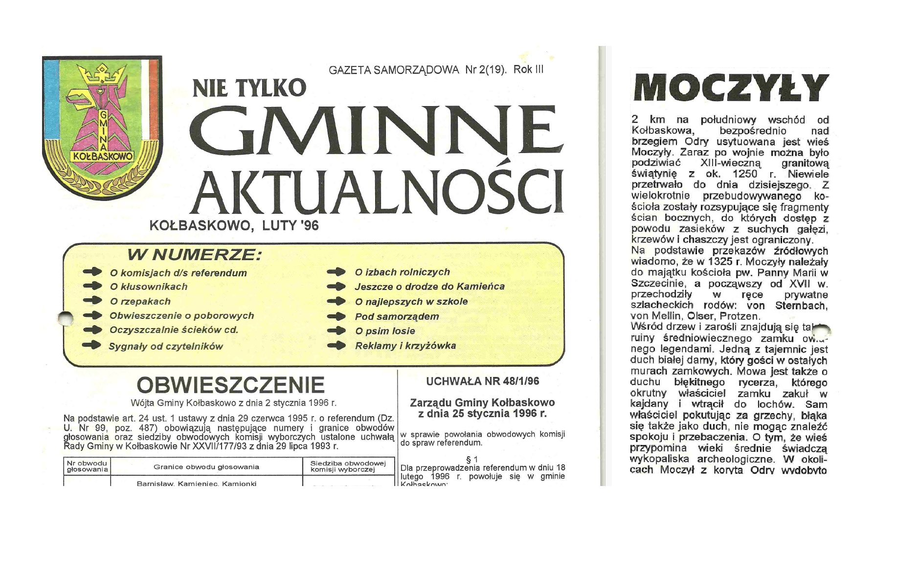 Czy ktoś widział Błękitnego Rycerza? Tajemnice Moczył, wsi pełnej duchów
