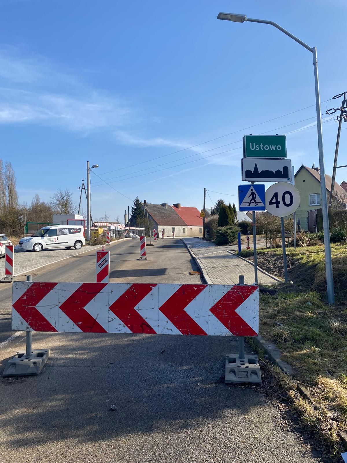 Roboty drogowe wracają do Ustowa. Prace ruszają od ul. Krygiera