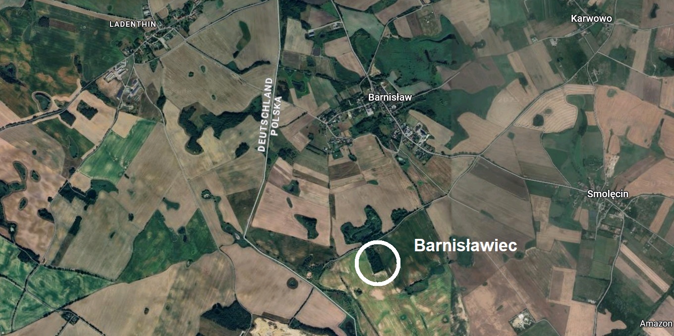 Gdzie był Barnisławiec? Została tylko brukowana droga i kamienie