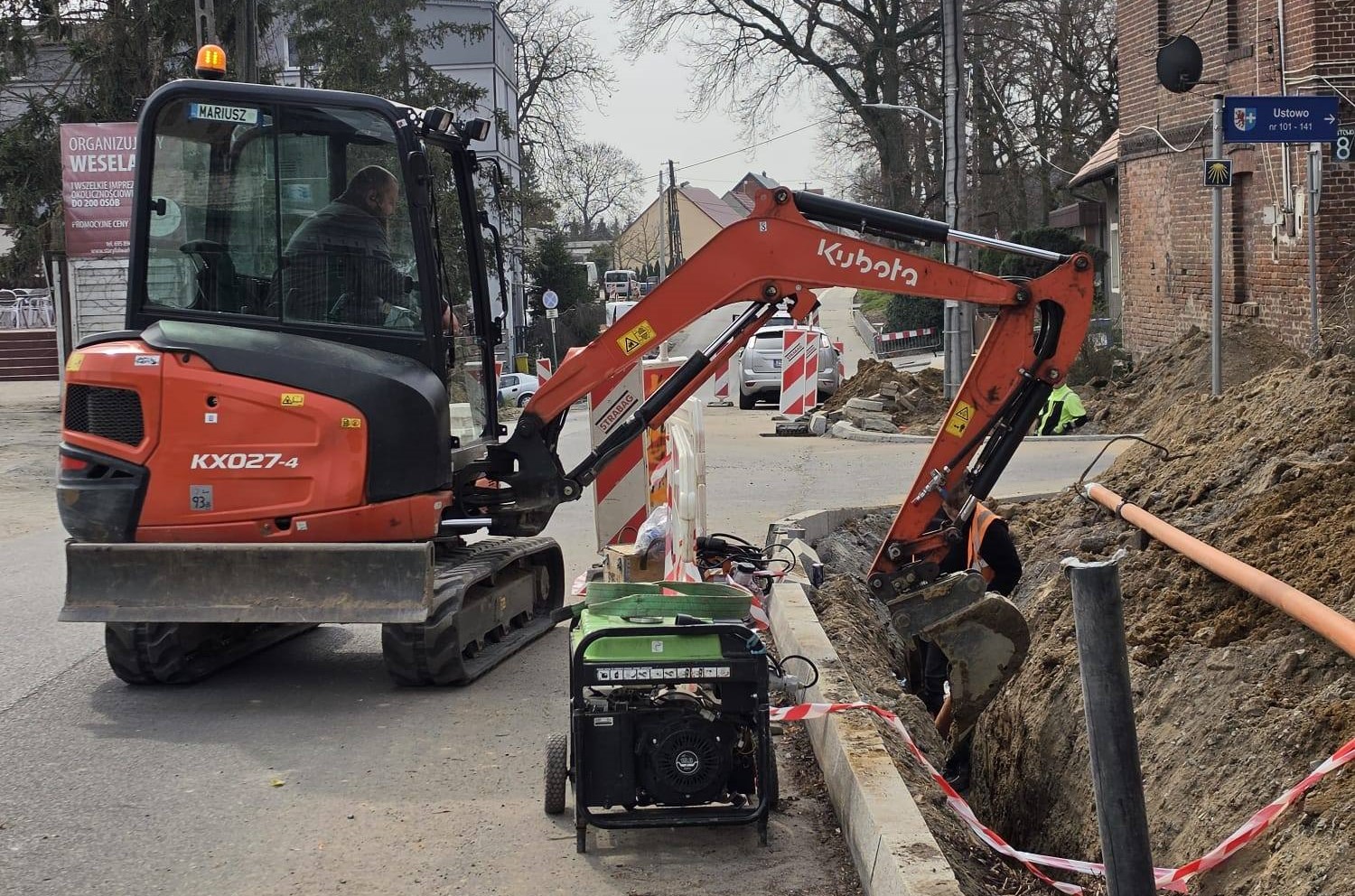 Przebudowa sieci gazowej w Ustowo nabiera tempa. Inwestycja wchodzi w kolejny etap