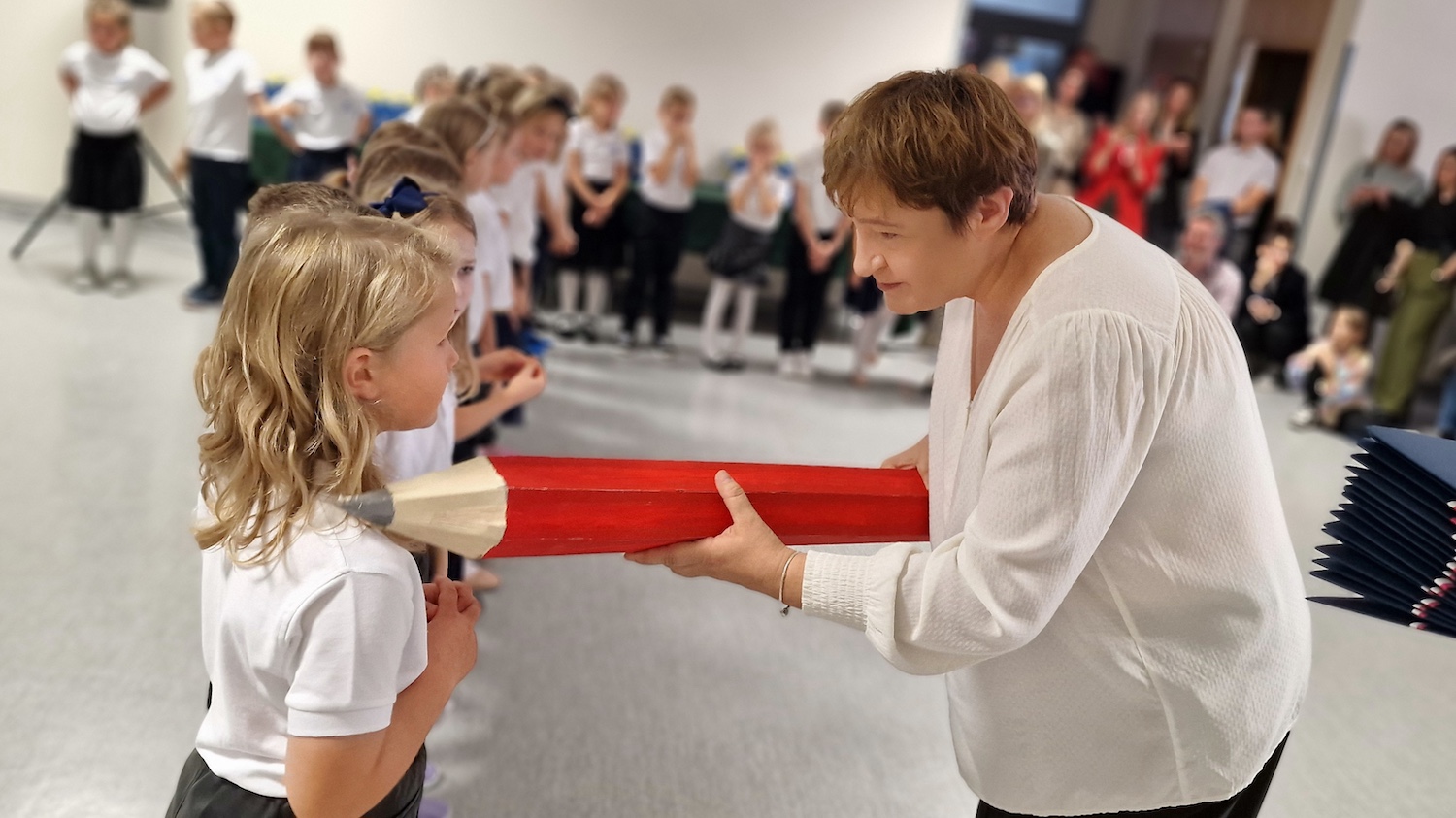 Hortensje i uśmiechy - wyjątkowe pasowanie w Przylepie