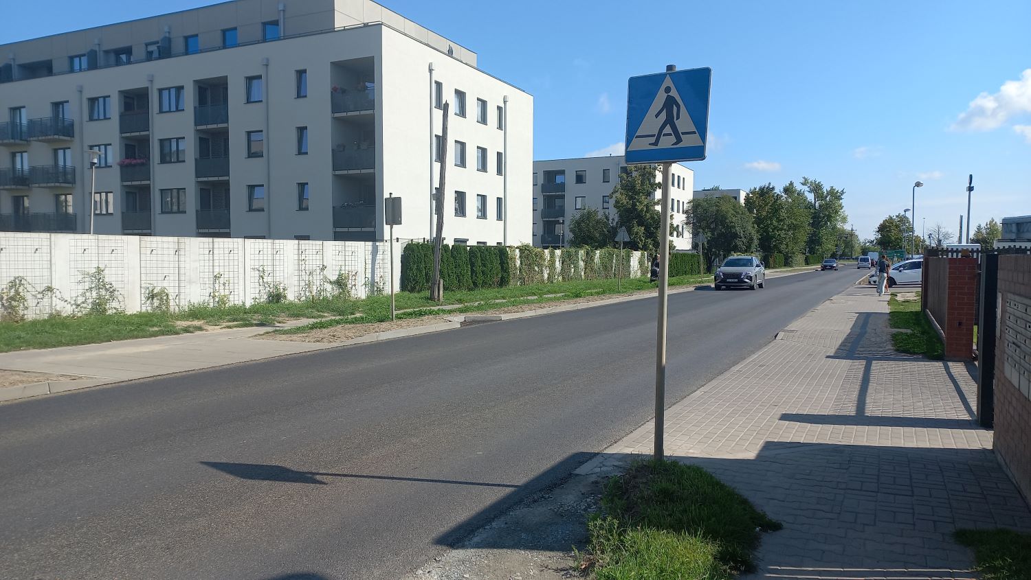 Ulica Do Rajkowa po remoncie. Mieszkanka alarmuje: brakuje pasów!