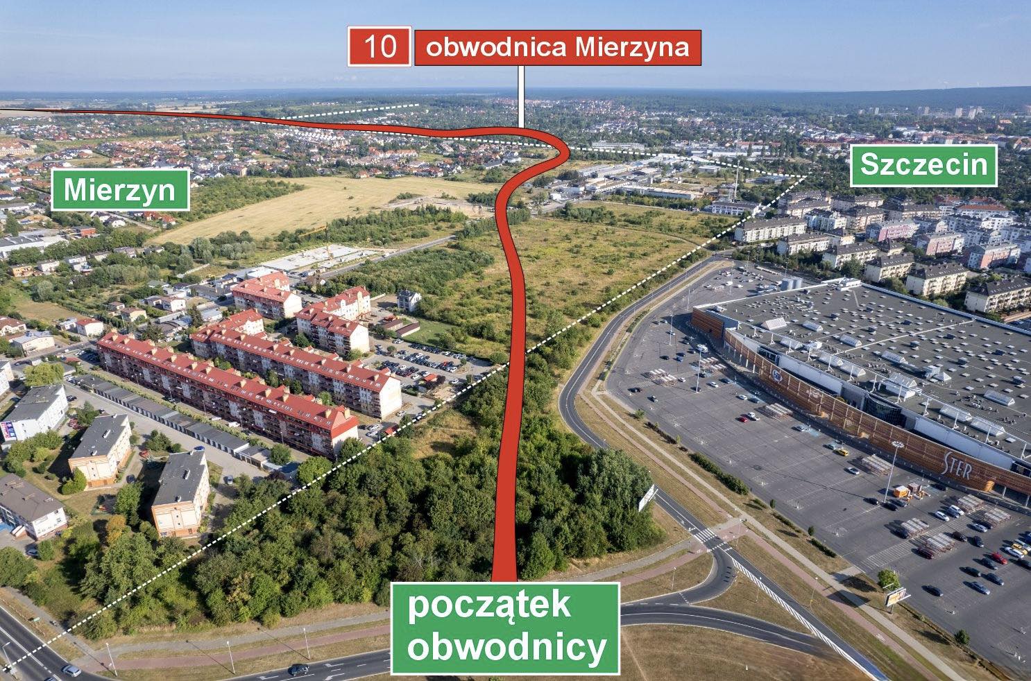 Obwodnica Mierzyna coraz bliżej. Jest wykonawca inwestycji za 140 mln zł