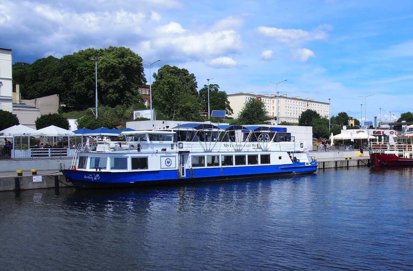 Rozkład i ceny. Tramwaj wodny z Nowego Warpna ruszy o 9:20 i 16:00