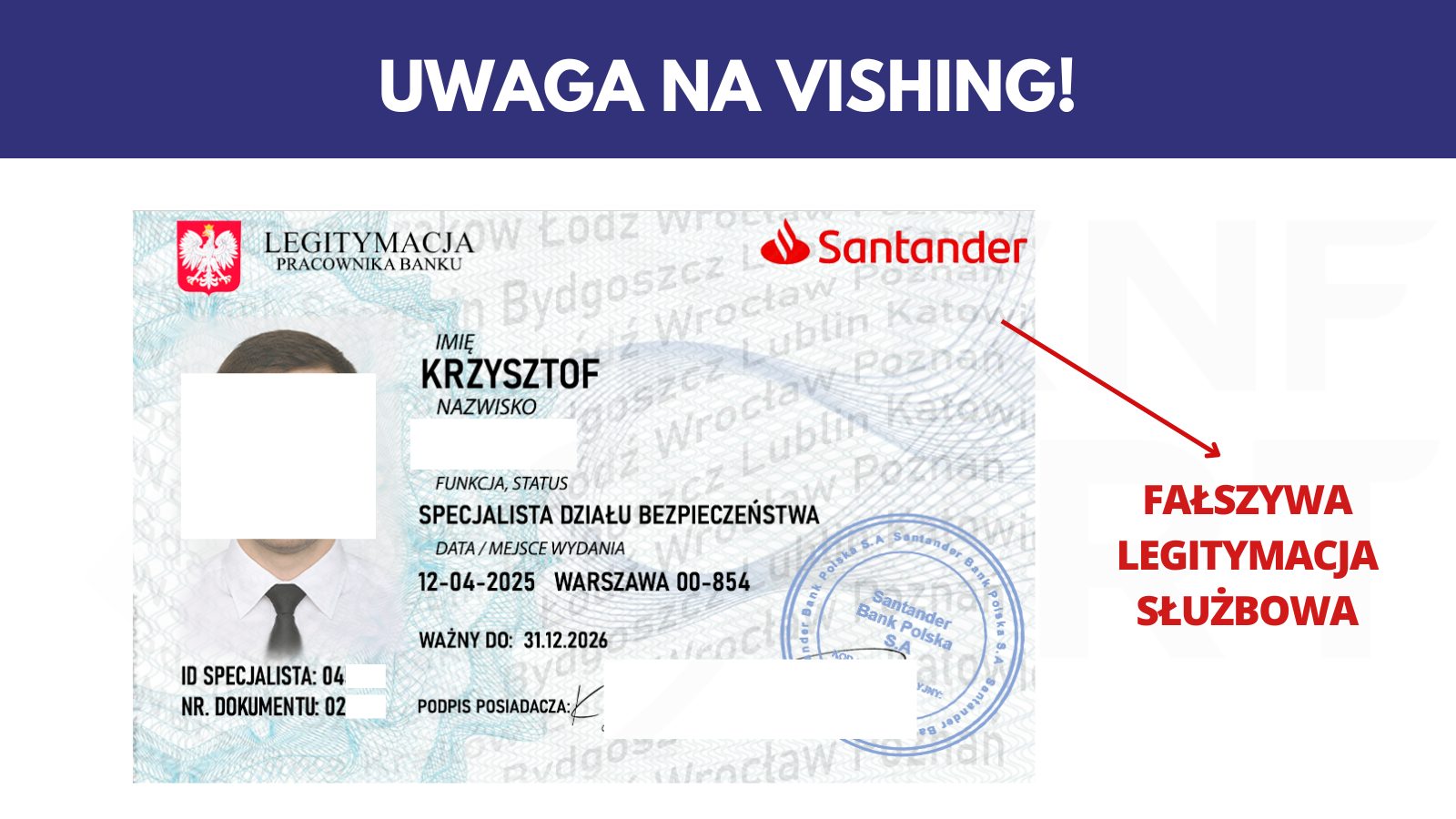 Oszuści podszywają się pod banki, korzystając z AI - ostrzegają policja i KNF