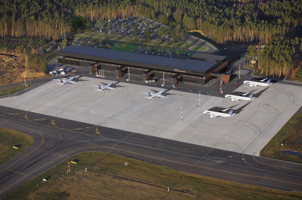 Polskie lotniska coraz bardziej popularne. Jak wypada Szczecin-Goleniów?