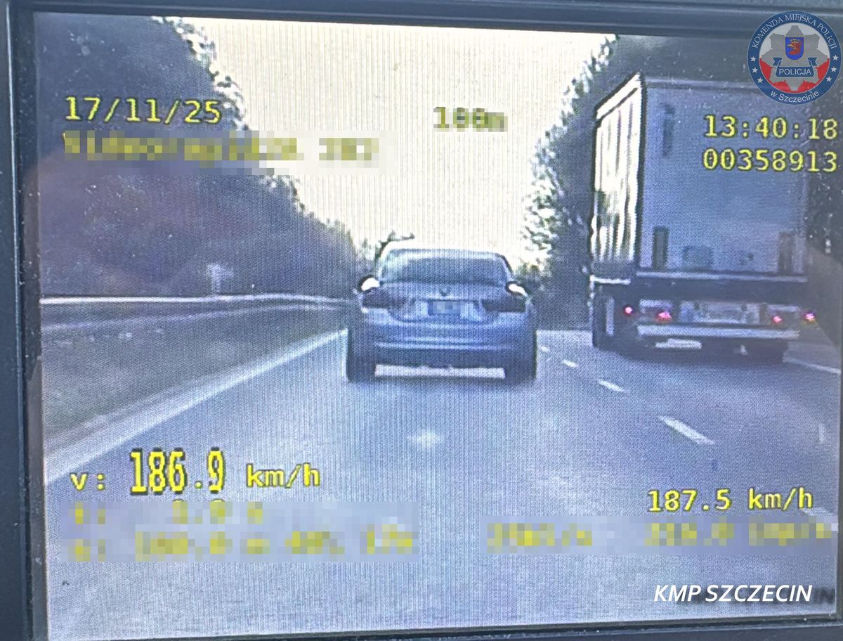 176 km/h na A6. Kierowca stracił prawo jazdy i otrzymał wysoki mandat