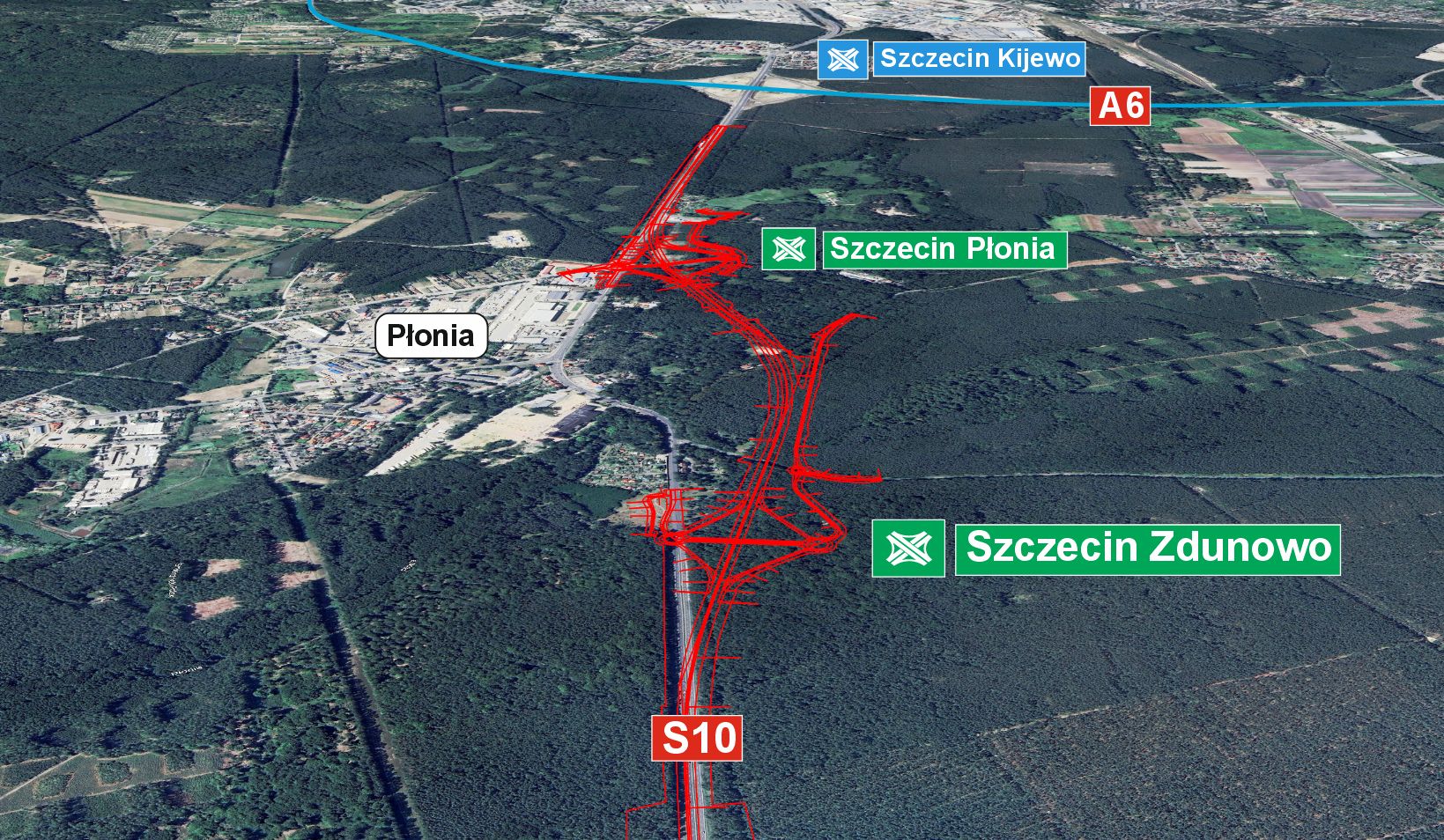 Jest zgoda na ważny odcinek. Można budować wjazdową S10 do Szczecina