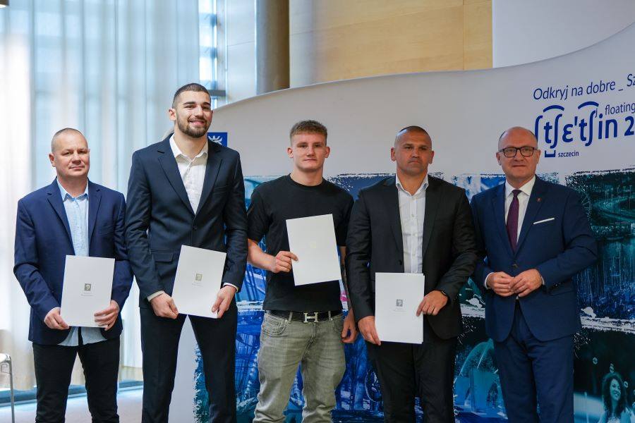 Prezydent Szczecina wyróżnił najlepszych sportowców. Wśród nagrodzonych mistrz z Przecławia